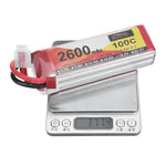 LinkMejor Power 18.5V 2600mAh 100C 5S LiPo Battery T Plug for RC Car