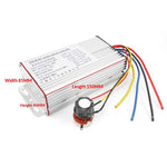 LinkMejor DC Motor Speed Controller 70A 4000W DC10-60V Linear DC Motor Reducer Adjustment Overcurrent Protection Potentiometer Speed Control Stepless Electronic Switch