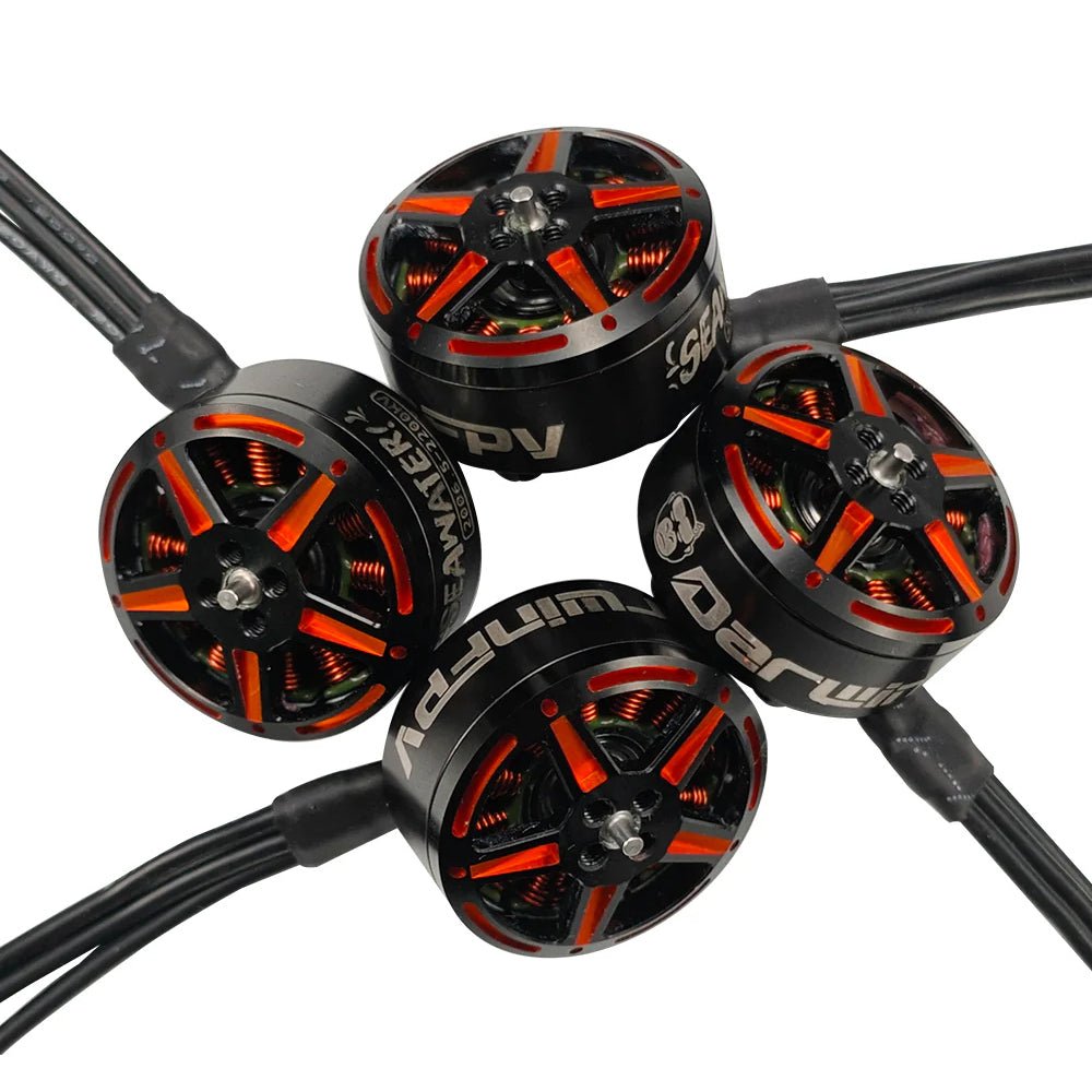 LinkMejor 2006.5 2200KV Seawater-proof Brushless Motor for 3.5 Inch CineWhoop 5-6 Inch Long Range RC FPV Racing Drones