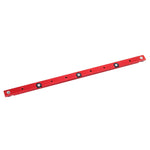 Red 300-880mm Aluminum Alloy Rail Miter Bar Slider Sliding Bar Table Saw Gauge Rod Miter Gauge for T-slot T-track Miter Track Jig Fixture Slot Router Table Woodworking Tool
