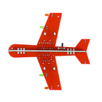 DIY Electronic Kit Airplane Flashing LED Simulate Aircraft Soldering Project Practice For STEM Student Learning