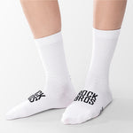 LinkMejor ROAD TO SKY Breathable Sport Professional Cycling Socks High Elastic Comfy Shock Absorbing Middle Tube Bike Socks