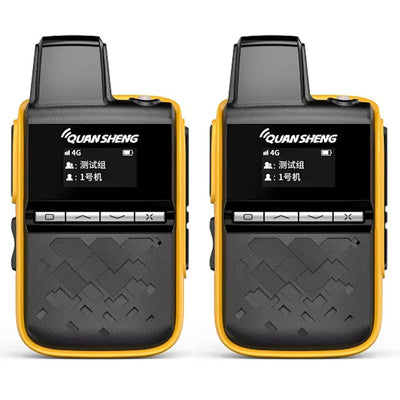 2Pcs LinkMejor IP-M5 4G LTE Professional Walkie Talkie with 3000mAh Battery AI Noise Reduction PTT Intercom Unlimited Distance Group Call Two Way Radio