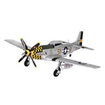 LinkMejor P-51 MUSTANG 750mm Wingspan EPO RC Airplane Fighter Fixed Wing PNP