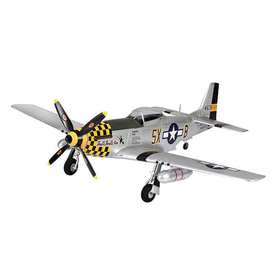LinkMejor P-51 MUSTANG 750mm Wingspan EPO RC Airplane Fighter Fixed Wing PNP
