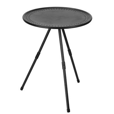 IPRee Portable Folding Table for Outdoor Camping Adjustable and Retractable Round Table Suitable for Fishing And Home Use