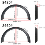 4pcs Car Fender Flares Flexible Yet Polyurethane Body Kits Extra Wide Body Wheel Arches Universal