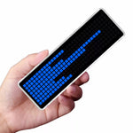 Music Spectrum Clock DIY Kit 8x32 LED Matrix 256 LEDs USB-C 5V Audio Reactive Transparent Acrylic Case Time Display Desktop Ambience Light Visualizer