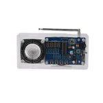 Electronic FM Radio DIY Hand-Soldered Kit LED Digital Display 87.5-108MHz Type-C Power STC8G1K08 + RDA5807M AXS2031 Mono 3-5W