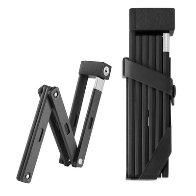 LinkMejor Mini Portable Bicycle Folding Lock Safety Anti-theft Waterproof Alloy Lock for MTB Motorcycle Electric Vehicle