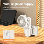 Multifunctional Umbrella Clip Fan USB Charging Outdoor Portable 3 Speed Wind Mini Handheld Desk Fan