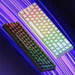 XVX HE68 Hall Effect Customized Wired Mechanical Keyboard Half-aluminum Magnetic Switch RGB Backlight Support 0.01mm Rapid Trigger 8K Polling Rate + 16K Scanning Rate 68% Gaming Keyboard