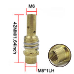 19Pcs 15AK For Binzel Torch Ceramic Nozzles Contact Tips Holders Mig Welder Consumable Accessories MB-15AK Mig Welding Torch
