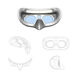 LinkMejor FPV Headset Faceplate Mask Makeup Cotton Pad Anti Light Leak Padding Lens Cover For DJI Goggles 2