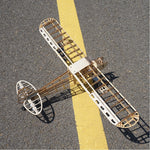 LinkMejor J3 Cub 1010mm Wingspan Balsa Wood RC Airplane Trainer KIT