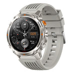 HT37 1.46-inch HD Display GPS Flashlight 30M Waterproof Altitude Pressure 540mAh Massive Battery bluetooth Call Heart Rate Blood Pressure Blood Oxygen Monitor Sleep Monitoring Multi-sport Modes Smart Watch