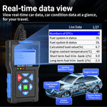 JDiag T300 OBD2 Scanner 2.8 Inch TFT Screen OBDII Multi-function Vehicles Automatic Vehicle Year Recognition Data Stream Recording