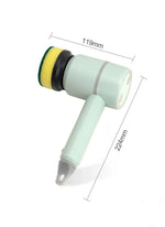 Tevorex 1200mAh Electric Cleaning Brush Household Toilet Cleaning Artifact Handheld Kitchen Wireless Convenient Dishwasher Home Supplies