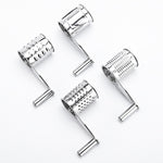 4 PCS Handheld Stainless Steel Rotary Cheese Grater Kitchen Tool Garlic Carrot Cutter Slicer Shredder Grinder