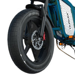 LinkMejor X60 Electric Bike 48V 23AH Battery 750W*2 Dual Motors Recommended Top Speed 25KM/H 20inches Tires 80KM Max Mileage 150KG Max Load Electric Bicycle
