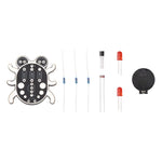 Electronic DIY Weevil Eye LED Light Kit Multiple Color Easy Assembly Student Experiment DIY Light Module Kit for Soldering