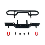 Upgraded Metal Front Bumper Protector for FMS FCX24M First Generation Range Rover Discovery 1/24 Crawler Vehicles Models Spare Parts