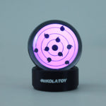 LinkMejor Kaleidoscope Sharingan Crystal Ball Rechargeable LED Music Rhythm Display Desktop Ornament Science Discovery Toys Gifts
