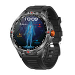 V45 1.46-inch HD Display 1000mAh Massive Battery Compass IP68 Waterproof bluetooth Call Heart Rate Blood Oxygen Monitor Sleep Monitoring Breathing Exercise Multi-sport Modes Smart Watch