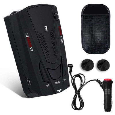 14.99 Voice Alert & Car Speed Alarm System with 360 Degree Detection Car Electronic Dog Vehicle Mobile Radar Speedometer