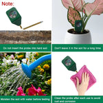 Mini Hygrometer Portable Soil Moisture Meter 145mm Garden Plant Humidity Tester Red Green Blue Zones Indoor Potted Plant Analyzer