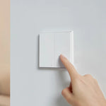 LinkMejor D1 Smart Zigbe Wall-mounted Switch Intelligent Wireless Key Light Button Remote Control Switch Support Mijia APP HomeKit