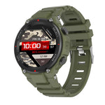 LinkMejor DT5 Sport 1.45inch HD Screen GPS Compass bluetooth Call Heart Rate Blood Pressure Blood Oxygen Monitor Sleep Monitoring Multi-sport Modes Music Playback IP68 Waterproof Smart Watch