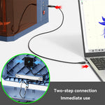 LinkMejor iCube Ultra Camera Module 500W Pixel HD Industrial Imaging for LightBurn Laser Engraver with Image Tracing and Accurate Positioning