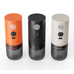 Comfook 15W Portable Electric Coffee Grinder 80g Powder Capacity 7-Level Grinding Settings Auto Off 2600mAh Battery Rechargeable Espresso Grinder for Home Office Travel Camping