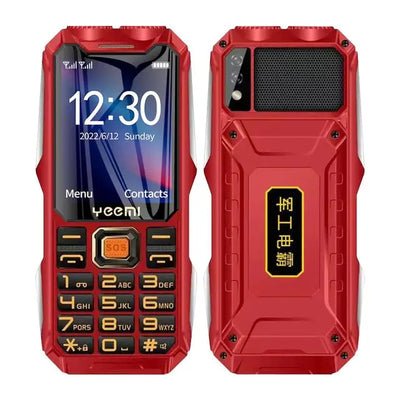 Q8 Mini 2G/4G GSM 2.4 Inch Dual SIM Card 16800mAh FM Big Buttons SOS Keys Speed Dial Dual LED Flashlight Loud Volume Shockproof Mobile Phone