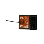 Jumper P6 ELRS 2.4GHz 6CH PWM Receiver for FPV Racing Drones RC Aircraft