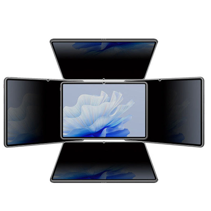 LinkMejor YI 4 Way 360° Anti Peeping Privacy Screen Protector for iPad Matte Anti Glare Anti Fingerprint Scratch Shield Matte Feel Screen Guard for 11/13-inch Tablet