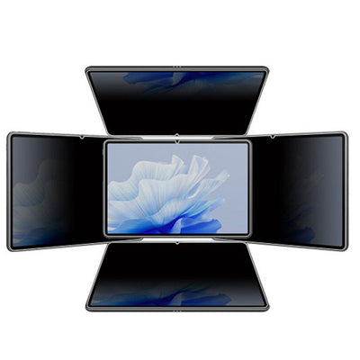 LinkMejor YI 4 Way 360° Anti Peeping Privacy Screen Protector for iPad Matte Anti Glare Anti Fingerprint Scratch Shield Matte Feel Screen Guard for 11/13-inch Tablet