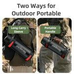 IPRee 1200ml Large Capacity Stainless Steel Insulated Bottle Leak-proof Portable Double-wall Vaccum Thermos Bottle Water Jug Keep Hot 72Hour for Hiking Travel