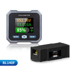 LinkMejor Waterproof Coulomb Meter Battery Capacity Voltmeter Bluetooth Monitor Compact High Accurate Ready-to-Use for Electric Vehicles Motorcycles RVs