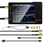 Original Hugen Version 2.8 Inch NanoVNA-H Vector Network Antenna Analyzer 10KHz-1.5GHz MF HF VHF UHF With SD Card Slot V3.6 Version spectrum analyzer