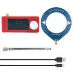 SI4732 0.5-108mhz Portable Radio 1.9inch IPS Screen Mini Pocket Radio with 2pcs Antenna FM/AM Radio All Band Radio Receiver