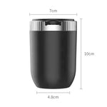 Car Ashtray with Lid Anti Smell with LED Light Car Portable Ashtray for Car and Home