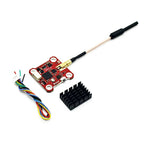 LinkMejor Grizzly 008 600mW FPV VTX, 5g Ultralight 5.8GHz 64CH, 25/200/600mW Switchable, SmartAudio, Pit Mode, 20×20 MMCX For FPV Drone