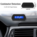 Car Parking Sensor With Auto Parktronic Reverse LED Monitor 4 Sensors Radar Detector System Backlight Display