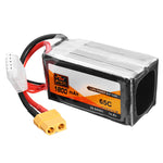 LinkMejor 14.8V 1800mAh 65C 4S Lipo Battery XT60 Plug For RC FPV Racing Drone