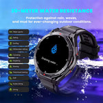 X2B 1.43-inch AMOLED Display Dual Band GPS 480mAh Massive Battery 3ATM Waterproof bluetooth Call Heart Rate Blood Oxygen Monitor Sleep Monitoring Breathing Exercise SOS Emergency Call Multi-sport Modes Smart Watch