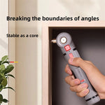 Multi Angle Electric Screwdriver 4V Lithium Battery Compact Design 3 Torque Settings LED Lights Fast Charging Rechargeable Professional Tool