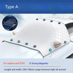 Car Windshield Snow Cover Automobile Anti Freeze Windshield Covers Magnetic Front Window Sun Shade Thickened Protector