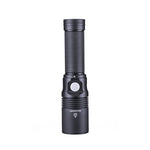 LinkMejor L10 Max 1200M 400LM Long Shoot LEP Flashlight With 21700 Battery Moment Throw Strong Spotlight Type-C Rechargeable Search Light